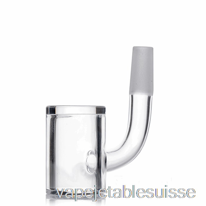 Vape Suisse Mj Arsenal 10mm Premium Quartz Grand Seau Banger Argent - Demi-soudure